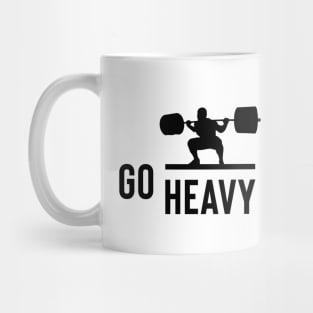 weightlifting - go heavy Mug